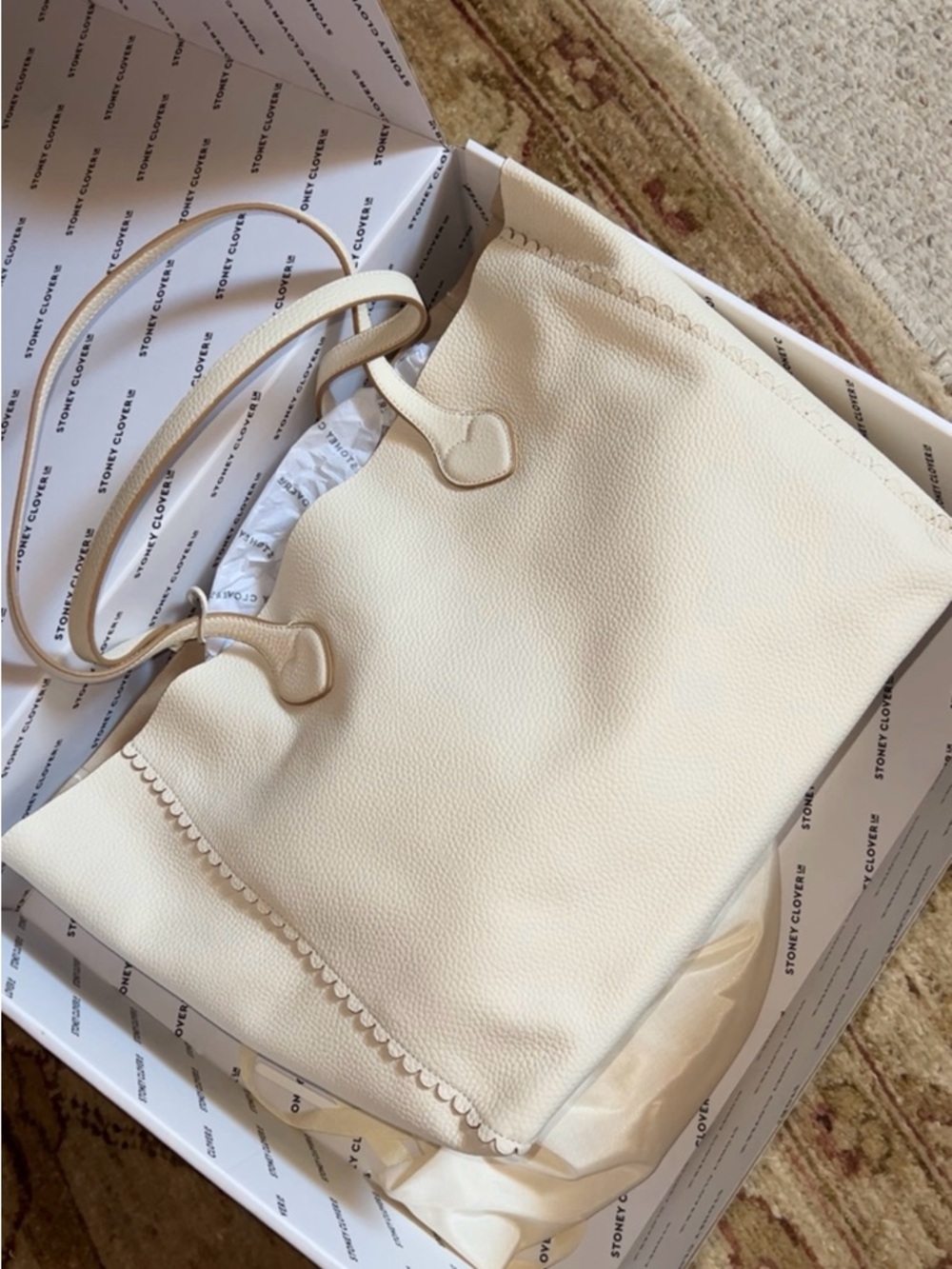 Stoney Clover Vanilla Henrietta tote NWT